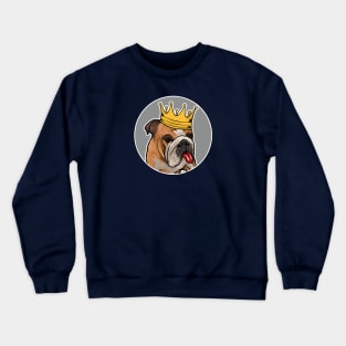 king dog Crewneck Sweatshirt